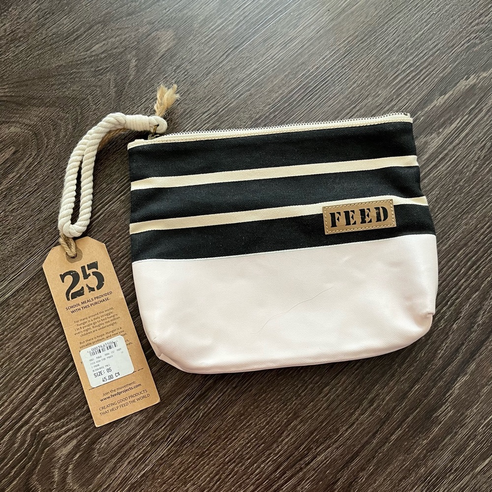 Feed high tide pouch in blush
